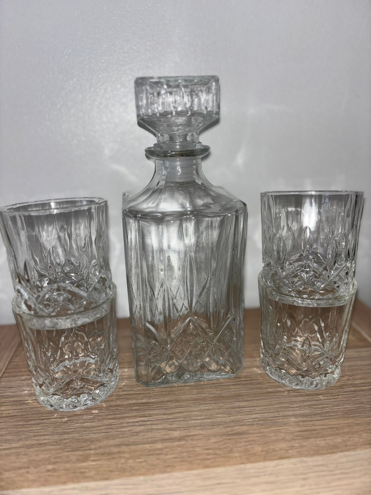 Custom Glass Decanter Set