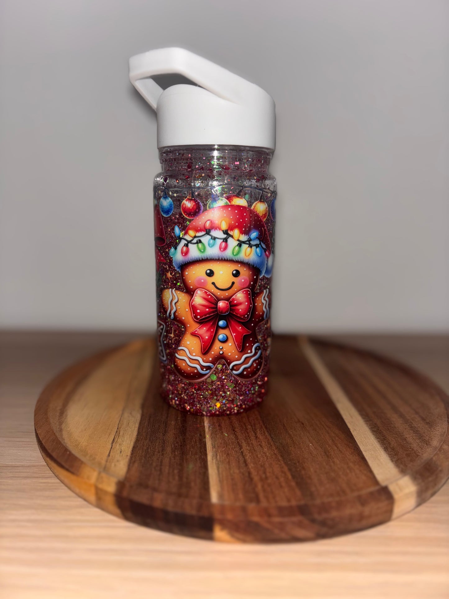 Christmas kids snow globe cups