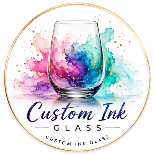Custom Ink Glass Wear
