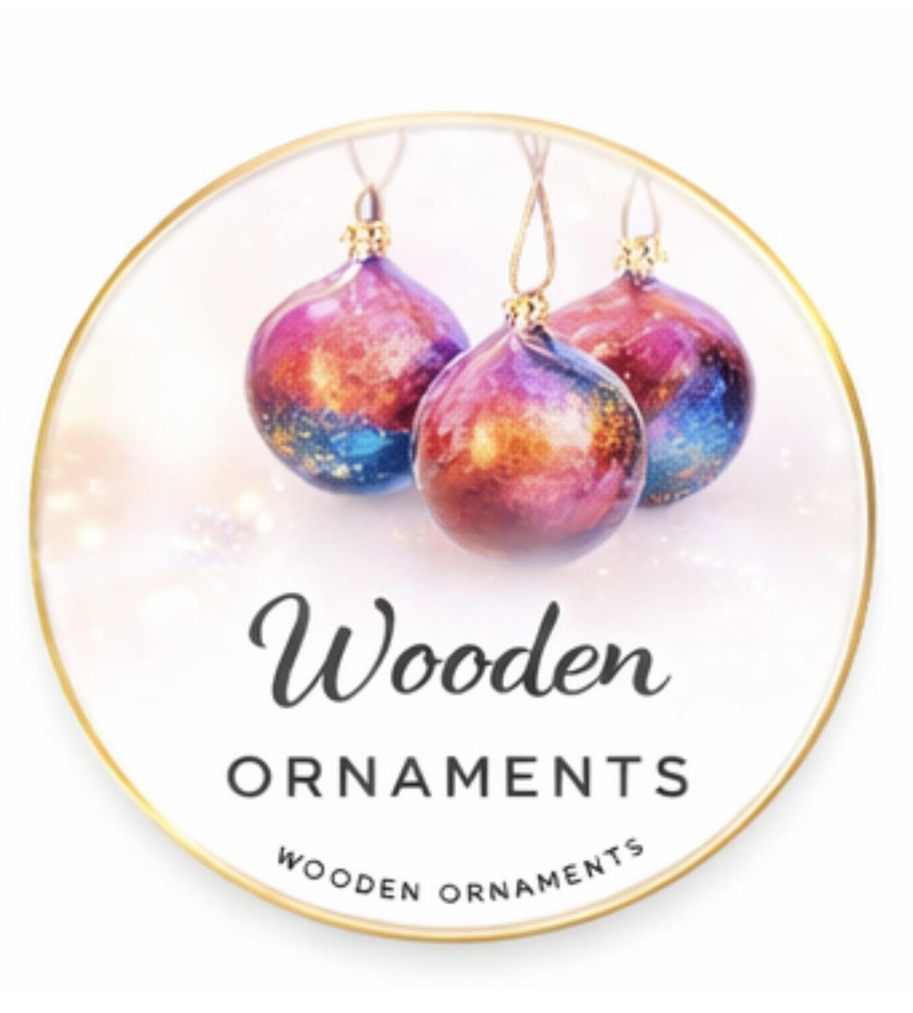 Wooden Ornaments
